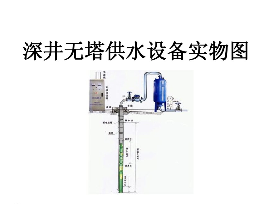 浏阳井泵无塔式供水设备